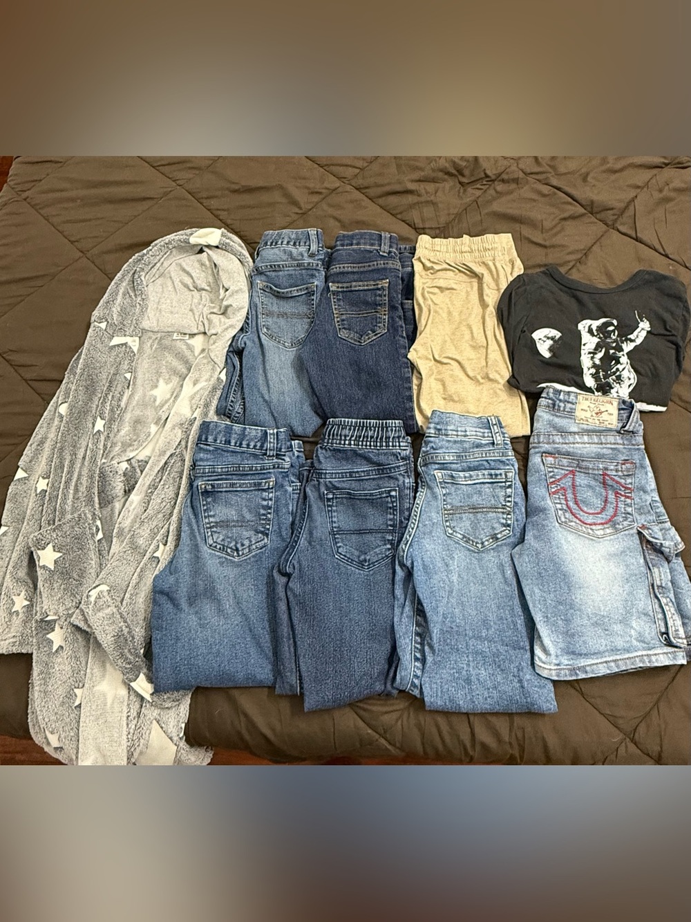 Boys clothing bundle including size 6 jeans, size 8 shorts